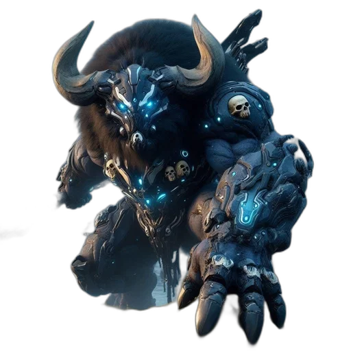 creature, dragon, animal, mask, concept art, fantasy art, 3d render, dark transparent PNG cut-out