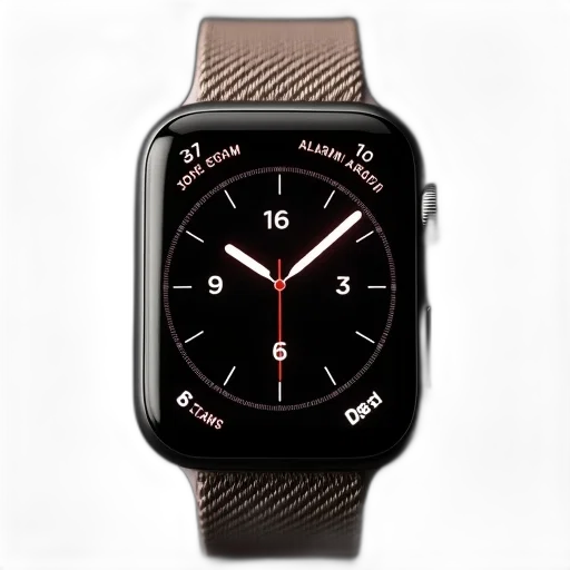 jewelry, photorealistic, 3d render, alarm, app, new, apple, watch transparent PNG cut-out