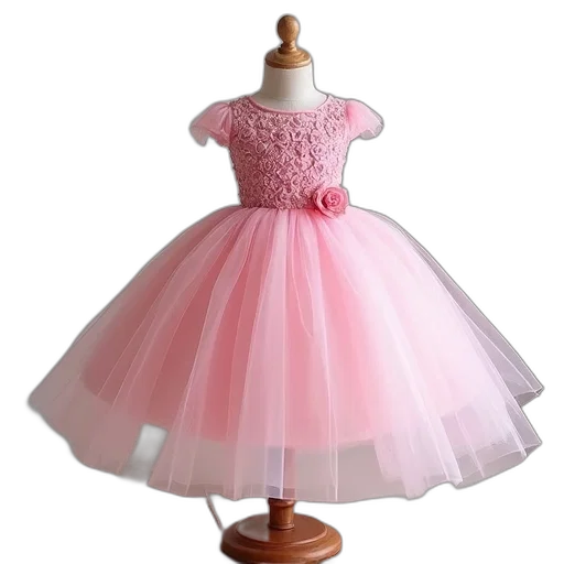 dress, 3d render, pastel, new transparent PNG cut-out