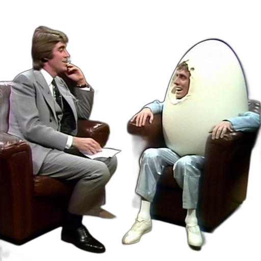 furniture, hat, shoes, jacket, outer space, during, televised, interview transparent PNG cut-out