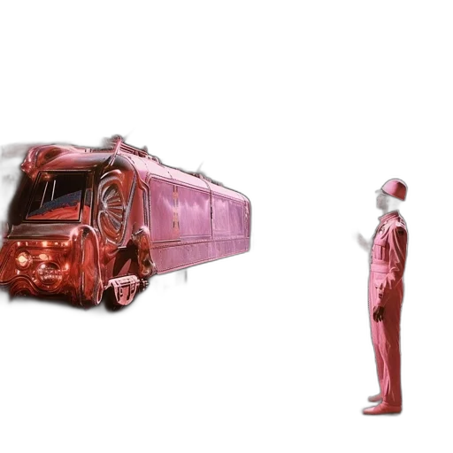 robot, car, weapon, concept art, 3d render, photorealistic, vaporwave, outer space transparent PNG cut-out