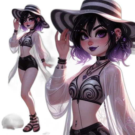hat, staff, creature, dress, concept art, fantasy art, pixel art, anime transparent PNG cut-out