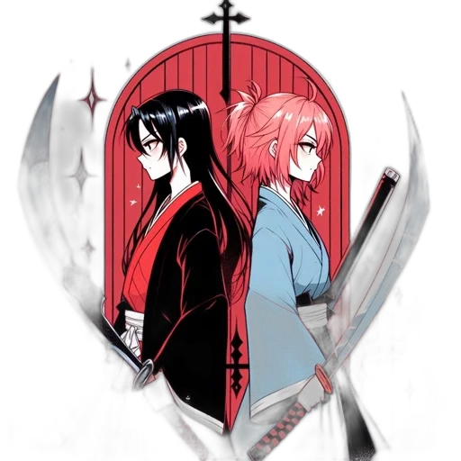 sword, weapon, anime, pixel art, concept art, fantasy art, fire, red transparent PNG cut-out