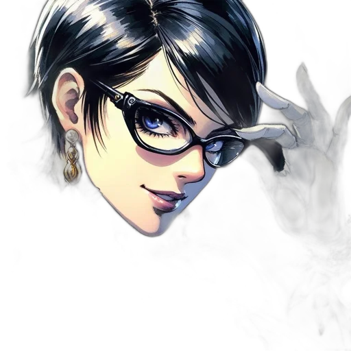 face, comic book art, concept art, fantasy art, cartoon, female, character, short transparent PNG cut-out