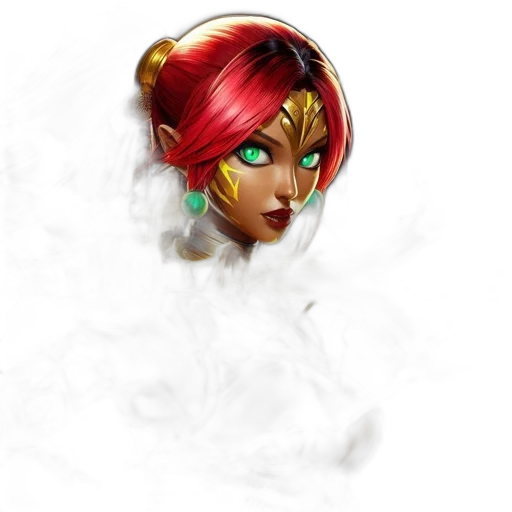 mask, face, jewelry, staff, fantasy art, concept art, pixel art, photorealistic transparent PNG cut-out
