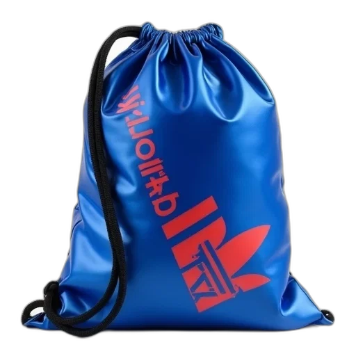 umbrella, blue, adidas, sports, bag, red, logo, side transparent PNG cut-out