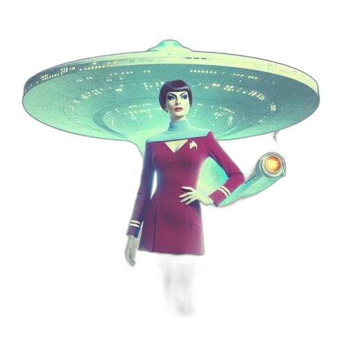 staff, hat, dress, concept art, 3d render, pixel art, fantasy art, outer space transparent PNG cut-out
