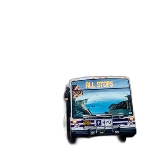 car, photorealistic, 3d render, concept art, city, bus, all, stops transparent PNG cut-out
