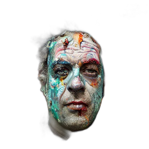 mask, face, creature, staff transparent PNG cut-out