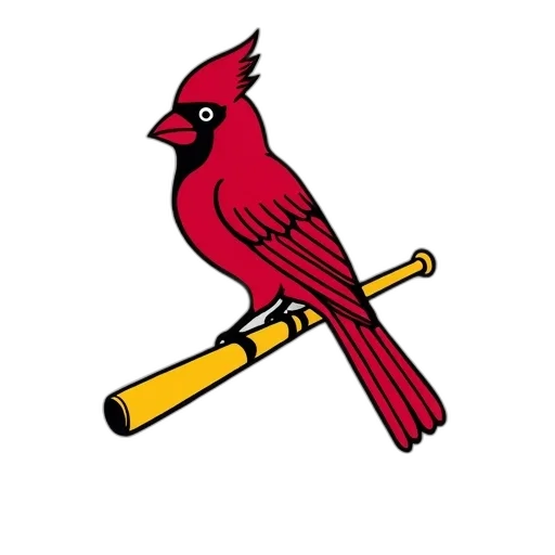 staff, animal, cartoon, pixel art, louis, cardinals, logo, fathead transparent PNG cut-out