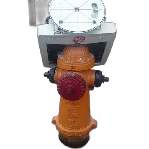 staff, robot, mask, weapon, 3d render, fire, hydrant, computer transparent PNG cut-out