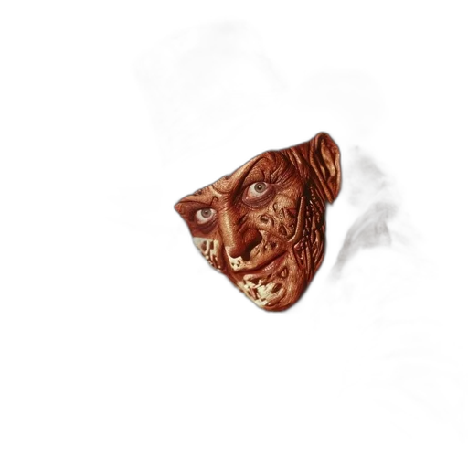 mask, face, creature, jewelry, photorealistic, 3d render, concept art, fantasy art transparent PNG cut-out