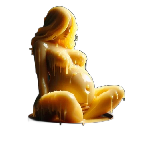 hair, dress, food, crown, 3d render, concept art, photorealistic, pixel art transparent PNG cut-out