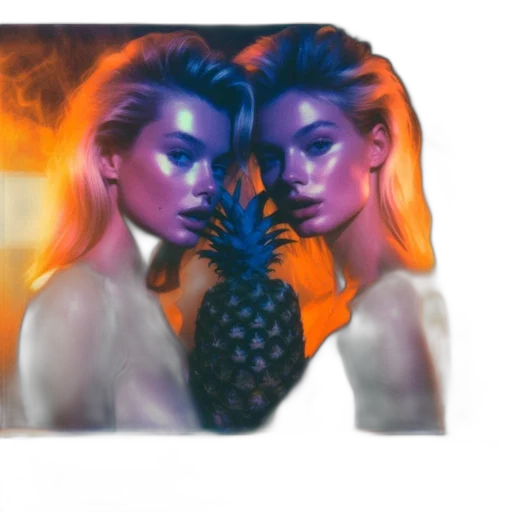crown, hair, jewelry, concept art, fantasy art, vaporwave, photorealistic, fire transparent PNG cut-out