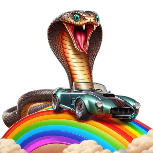 car, animal, creature, dragon, 3d render, concept art, vaporwave, photorealistic transparent PNG cut-out