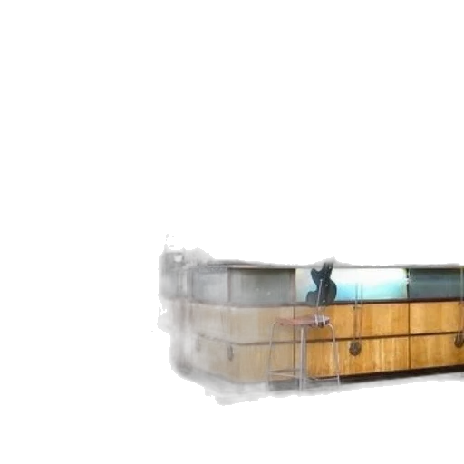 furniture, bottle, jewelry, crown, 3d render, concept art, photorealistic, underwater transparent PNG cut-out