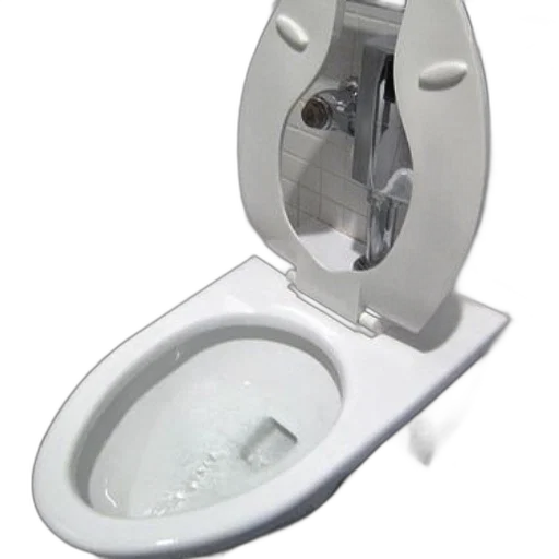 robot, furniture, weapon, staff, 3d render, photorealistic, white, toilet transparent PNG cut-out