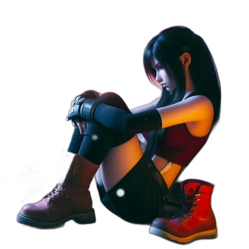 shoes, robot, jacket, weapon, concept art, 3d render, comic book art, photorealistic transparent PNG cut-out
