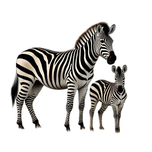 animal, creature, photorealistic, 3d render, concept art, monochrome, painting, two transparent PNG cut-out