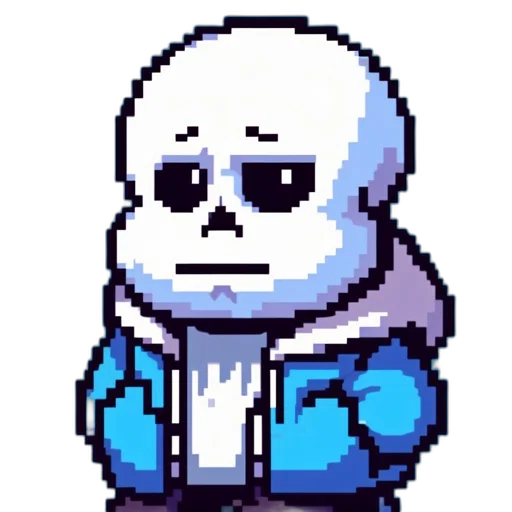 jacket, robot, face, staff, pixel art, concept art, vaporwave, cartoon transparent PNG cut-out