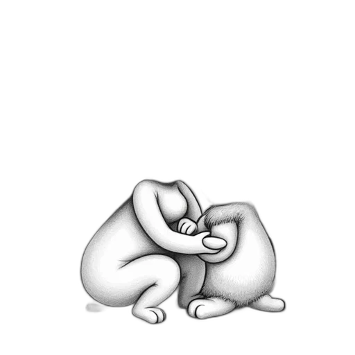 creature, face, animal, shoes transparent PNG cut-out
