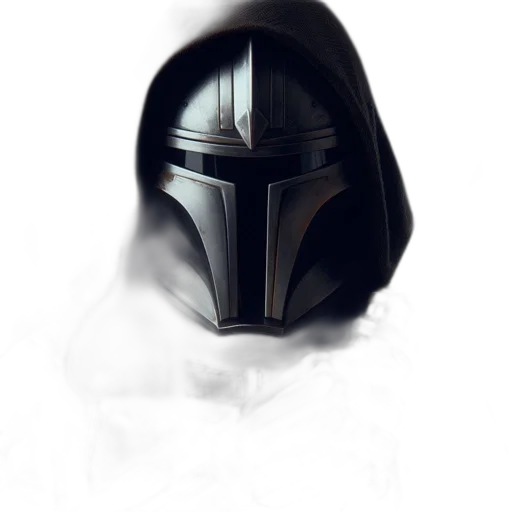 mask, face, sword, weapon, concept art, fantasy art, photorealistic, 3d render transparent PNG cut-out