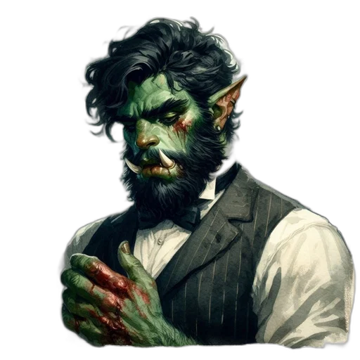 staff, face, mask, creature, fantasy art, concept art, pixel art, comic book art transparent PNG cut-out
