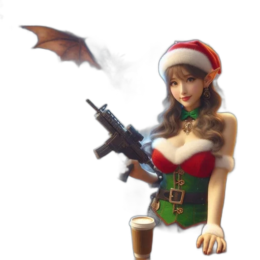 weapon, staff, concept art, fantasy art, pixel art, 3d render, festive, cityscape transparent PNG cut-out