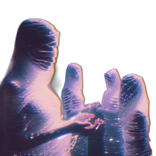 robot, creature, jacket, bottle, vaporwave, 3d render, cyberpunk, concept art transparent PNG cut-out