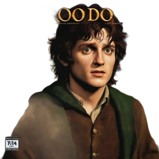 face, dragon, crown, fantasy art, concept art, photorealistic, illustration, frodo transparent PNG cut-out