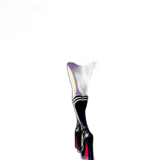 shoes, staff, umbrella, weapon, 3d render, concept art, photorealistic, fantasy art transparent PNG cut-out