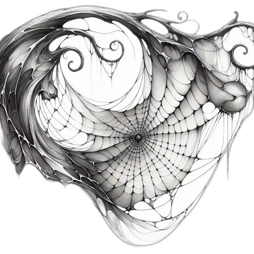 hair, mask, crown, flower, photorealistic, fantasy art, concept art, pencil sketch transparent PNG cut-out