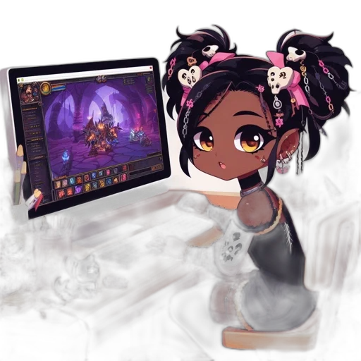 concept art, fantasy art, pixel art, cartoon transparent PNG cut-out