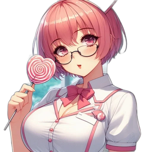 staff, flower, weapon, food, anime, pixel art, vaporwave, concept art transparent PNG cut-out