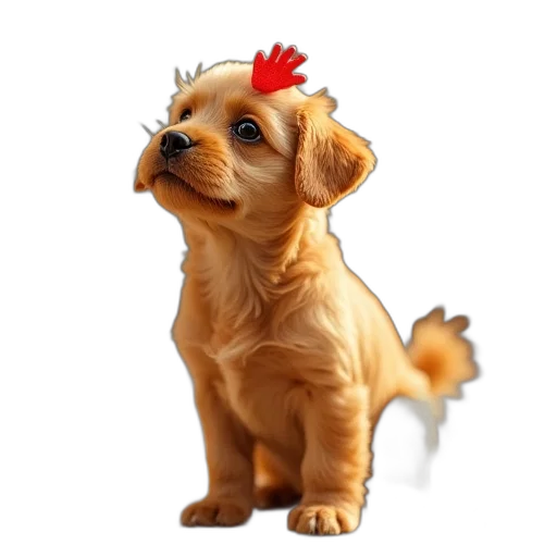 crown, animal, hat, staff transparent PNG cut-out