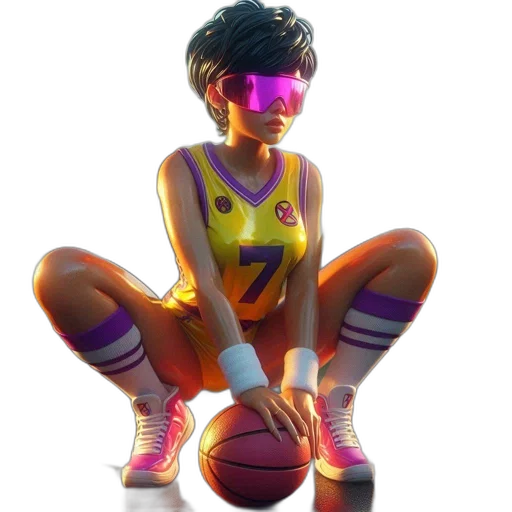 mask, 3d render, concept art, cyberpunk, pixel art, neon lights, neon, colorful transparent PNG cut-out