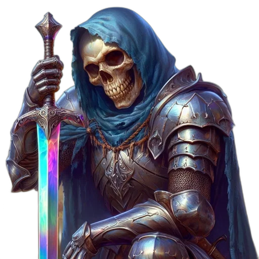 sword, staff, weapon, mask, fantasy art, concept art, pixel art, vaporwave transparent PNG cut-out