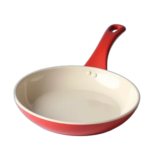 food, weapon, jewelry, 3d render, photorealistic, red, white, ceramic transparent PNG cut-out