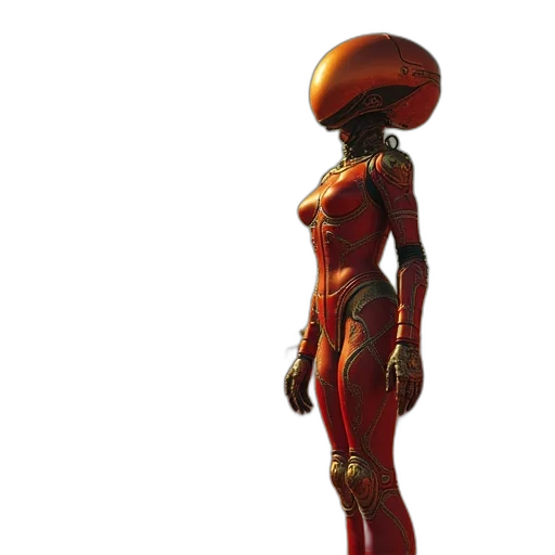 robot, hat, hair, crown transparent PNG cut-out