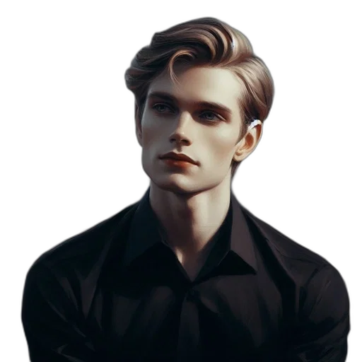 face, jacket, staff, creature, photorealistic, concept art, fantasy art, pixel art transparent PNG cut-out