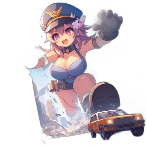 staff, car, weapon, robot, concept art, anime, fantasy art, pixel art transparent PNG cut-out