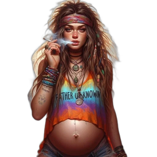jewelry, face, fantasy art, concept art, cyberpunk, photorealistic, neon lights, neon transparent PNG cut-out