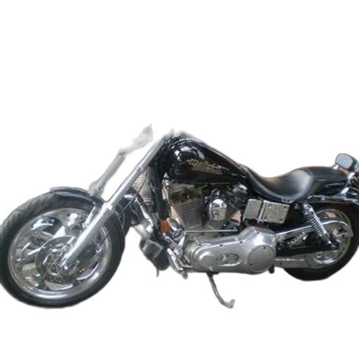 weapon, 3d render, photorealistic, concept art, black, motorcycle, parked, street transparent PNG cut-out
