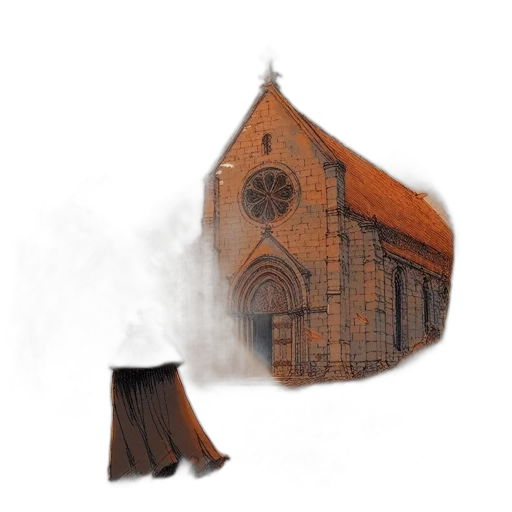 hat, dress, umbrella, mask, concept art, 3d render, photorealistic, fantasy art transparent PNG cut-out