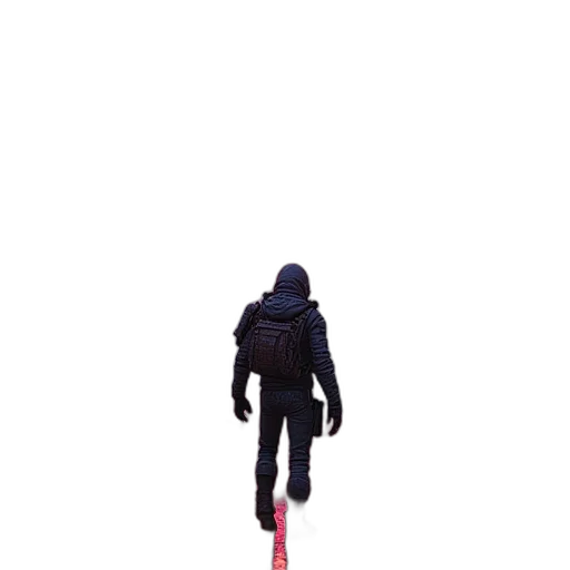 staff, umbrella, jacket, sword transparent PNG cut-out