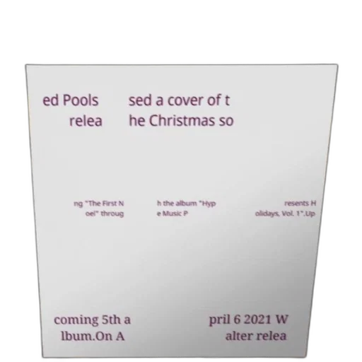 image, features, text, about, cover, christmas, song, first transparent PNG cut-out