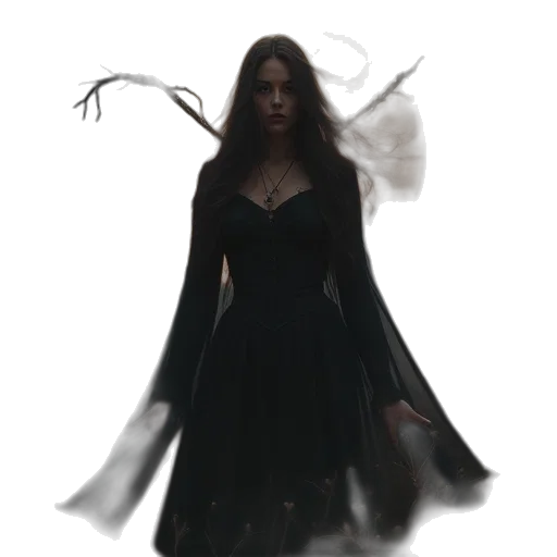 dress, creature, staff, mask, concept art, fantasy art, pixel art, photorealistic transparent PNG cut-out