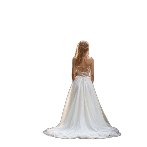 dress, jewelry, crown, hair transparent PNG cut-out