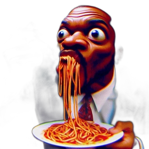 food, animal, creature, face, 3d render, concept art, comic book art, pixel art transparent PNG cut-out