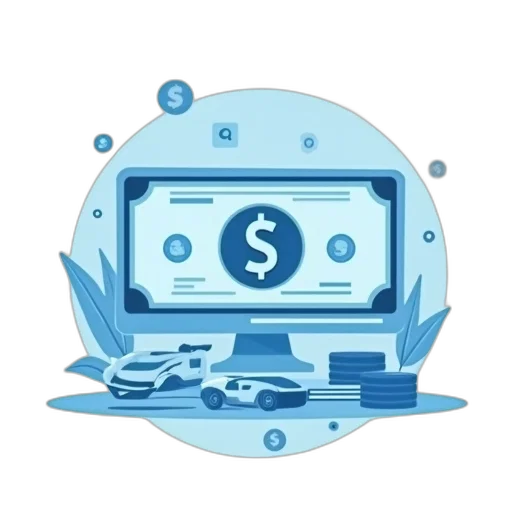 dollar, money, laundering, eps, vector, illustration, style, bicolor transparent PNG cut-out